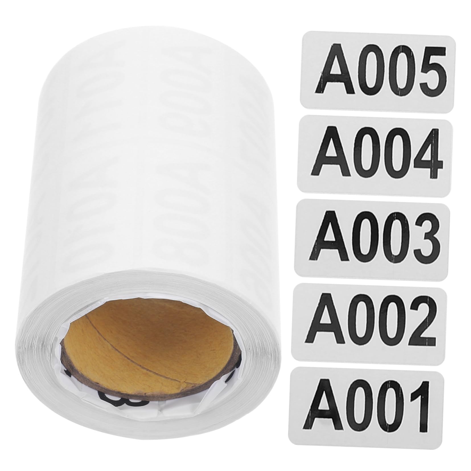 GLEAVI 3rotoli Etichette Numeriche Autoadesive Per Inventario Per Magazzini e Logistica Resistente e Facile Da Applicare