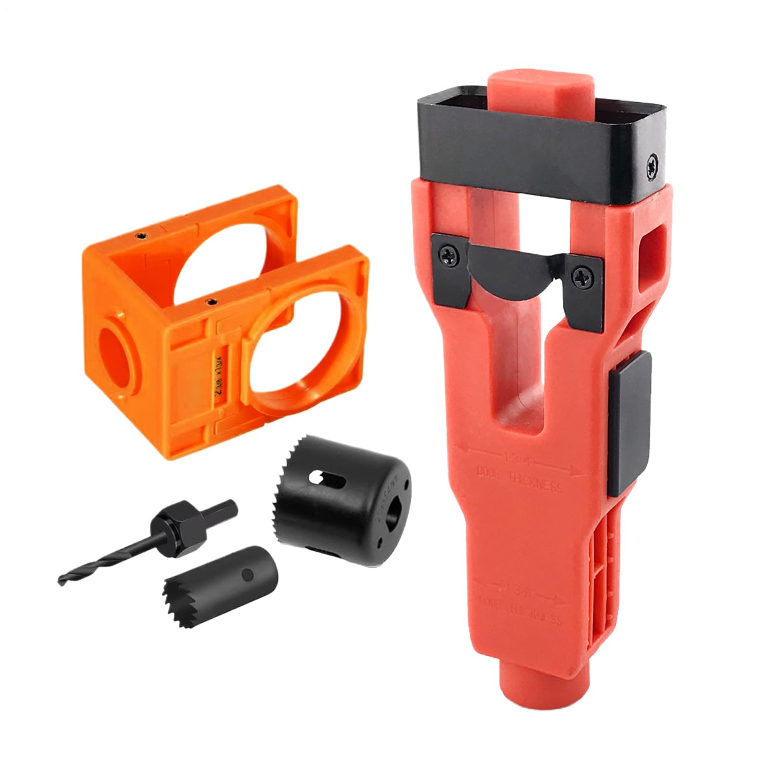 Kit Installazione Serratura Porta Ricambi Serrature Catenacci Bulloni | Dima Per Porte Strumenti E Elettrici Per Riparazioni Di Porte Interne, Esterne, Casa, Cucina E Finestre
