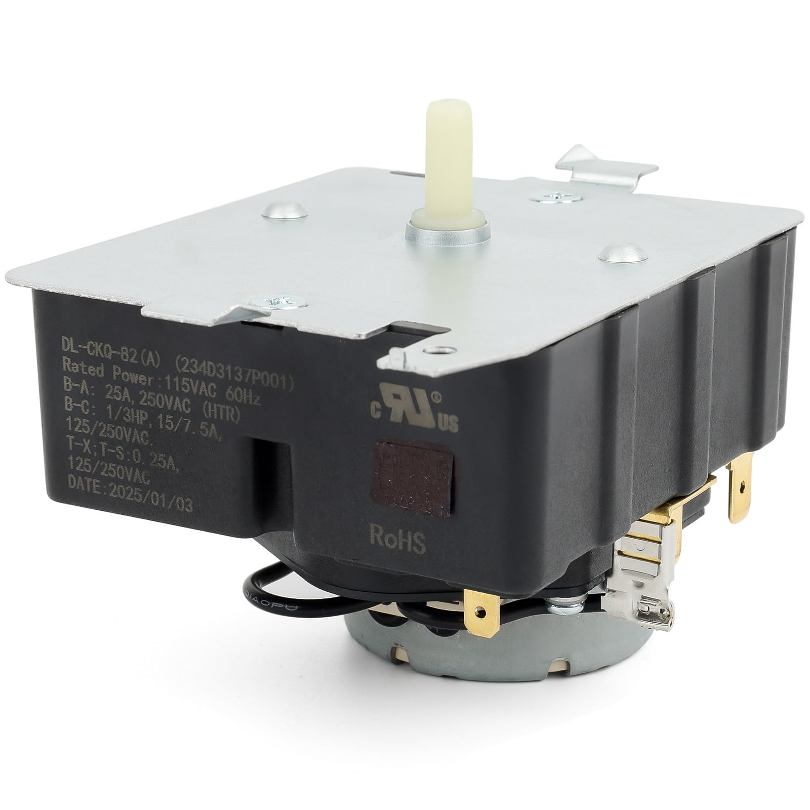 TMD1EM35 WE04X25280 234D2377P005 Dryer Timer, Compatible with GE GTD33EASK0WW GTX22EASK0WW GTX33EASK0WW HTX21EASK0WW Dryer Timer etc. Upgraded Product for Improved Performance - OEM 1 Year Warranty