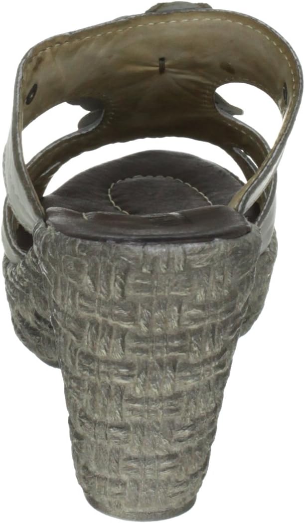 Manitu Girls' Easy Without Back Hellgray Leder Clogs And Mules Shoes 39