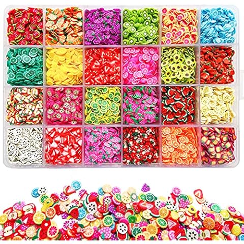 17800Pcs Fruit Nail Art Slices Cover