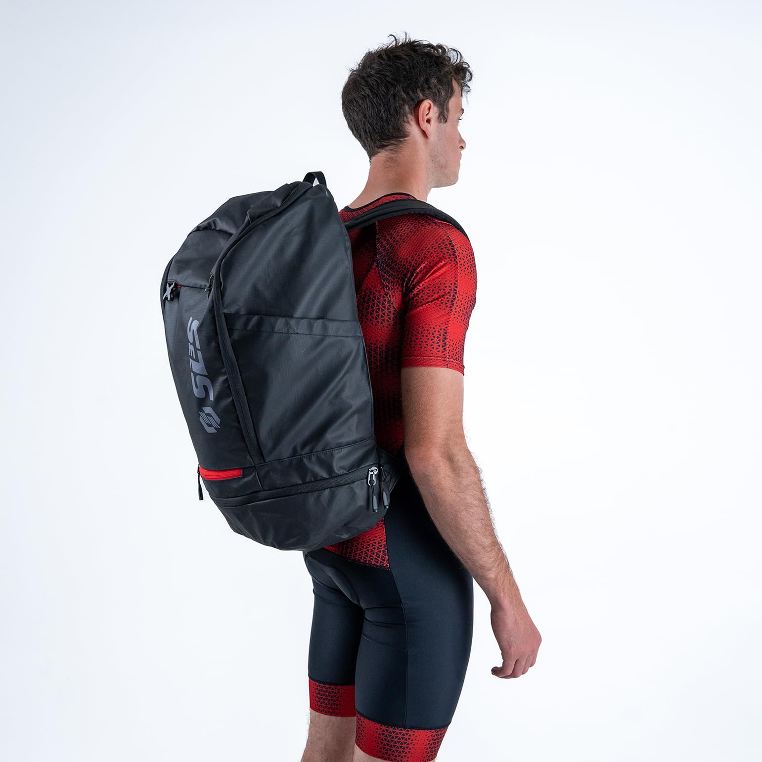 SLS3 Triathlon Backpack - 35L Triathlon Transition Bag with Dry & Wet Compartments - Large Tri Swim Backpack, Great Storage
