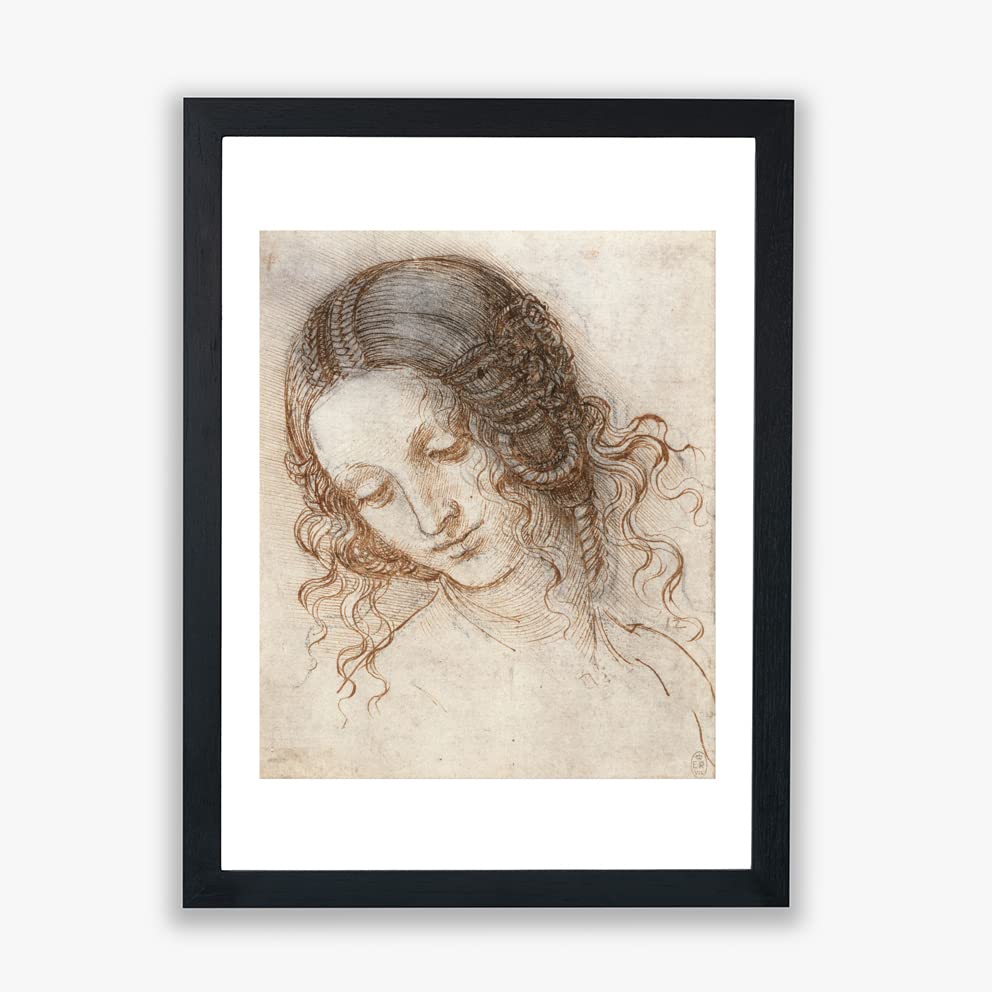 Décoration d'intérieur Leonardo Da Vinci Tête de Leda pour habiller un grand mur vide