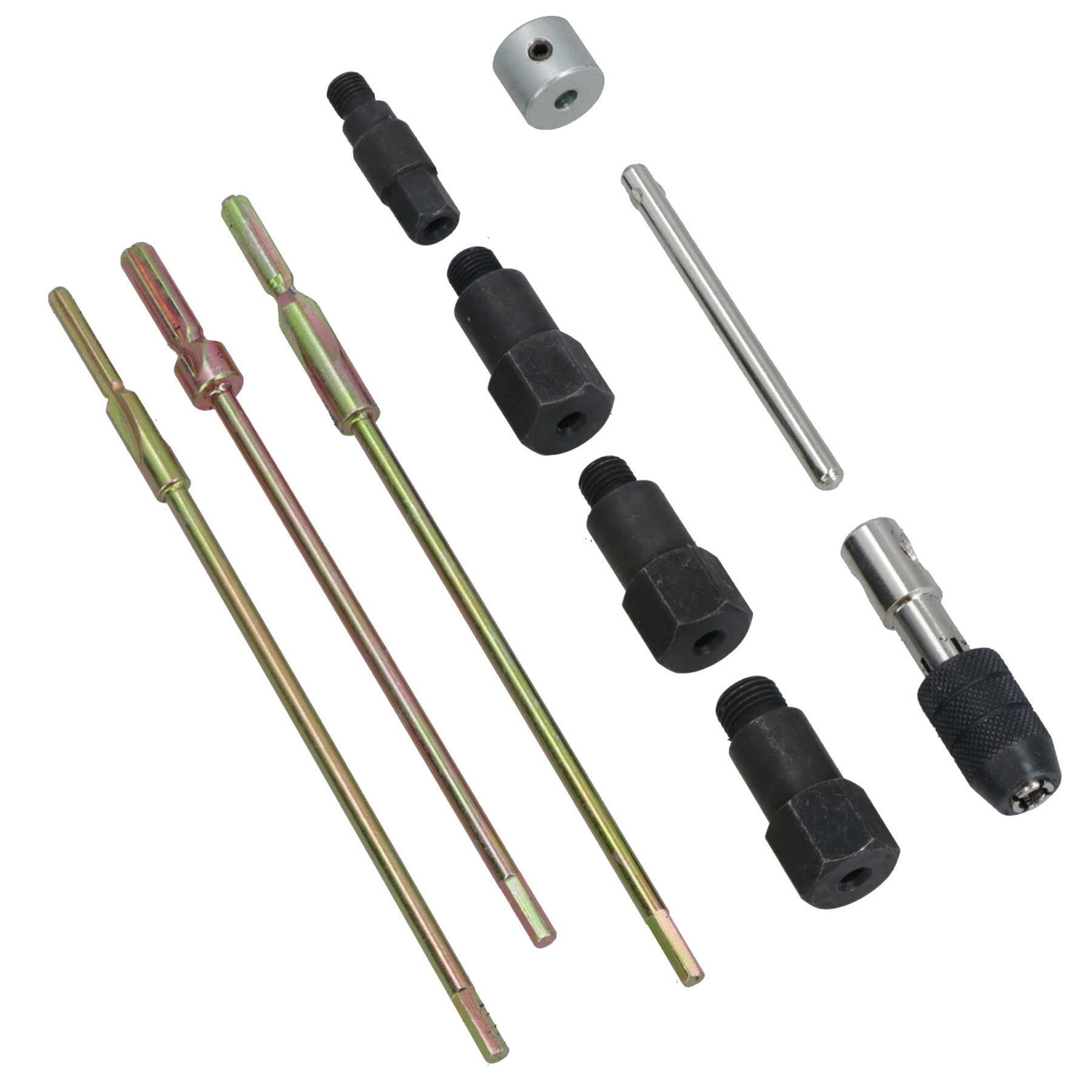 AB Tools Kit de nettoyage pour bougies de préchauffage M8 M10 et M12 pour nettoyage des arbres et sièges