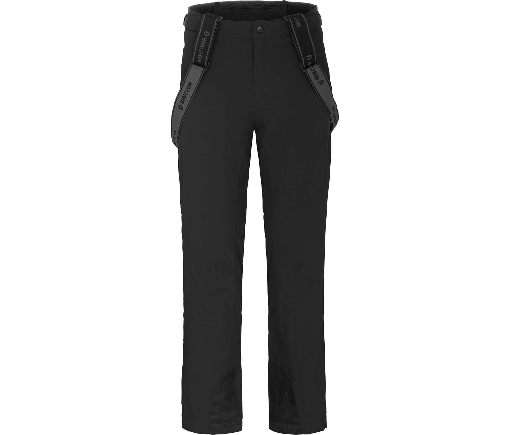 Bergson Flex Light | Herren Skihose - Normal-/Kurz-/Langgrößen, unwattiert & Oberschenkel-Ventilation, wasserdicht (20.000 mm) & verschweißte Nähte, Winddicht & atmungsaktiv (20.000 g/m²), verstellba