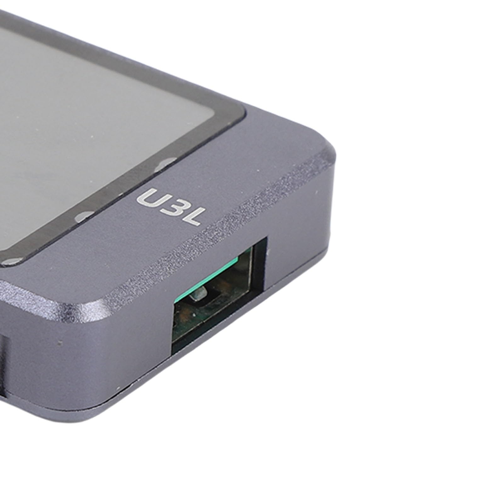 FTVOGUE Tester USB Multimetr Mocy USB ze Stopu Aluminium 1,77 Cala 4 do 28 V 5 A Zakres PD3.1 EPR AVS Tester USB4 do Sprawdzania ładowania Naprawy Laboratoryjne i Użytkownicy Techniczni