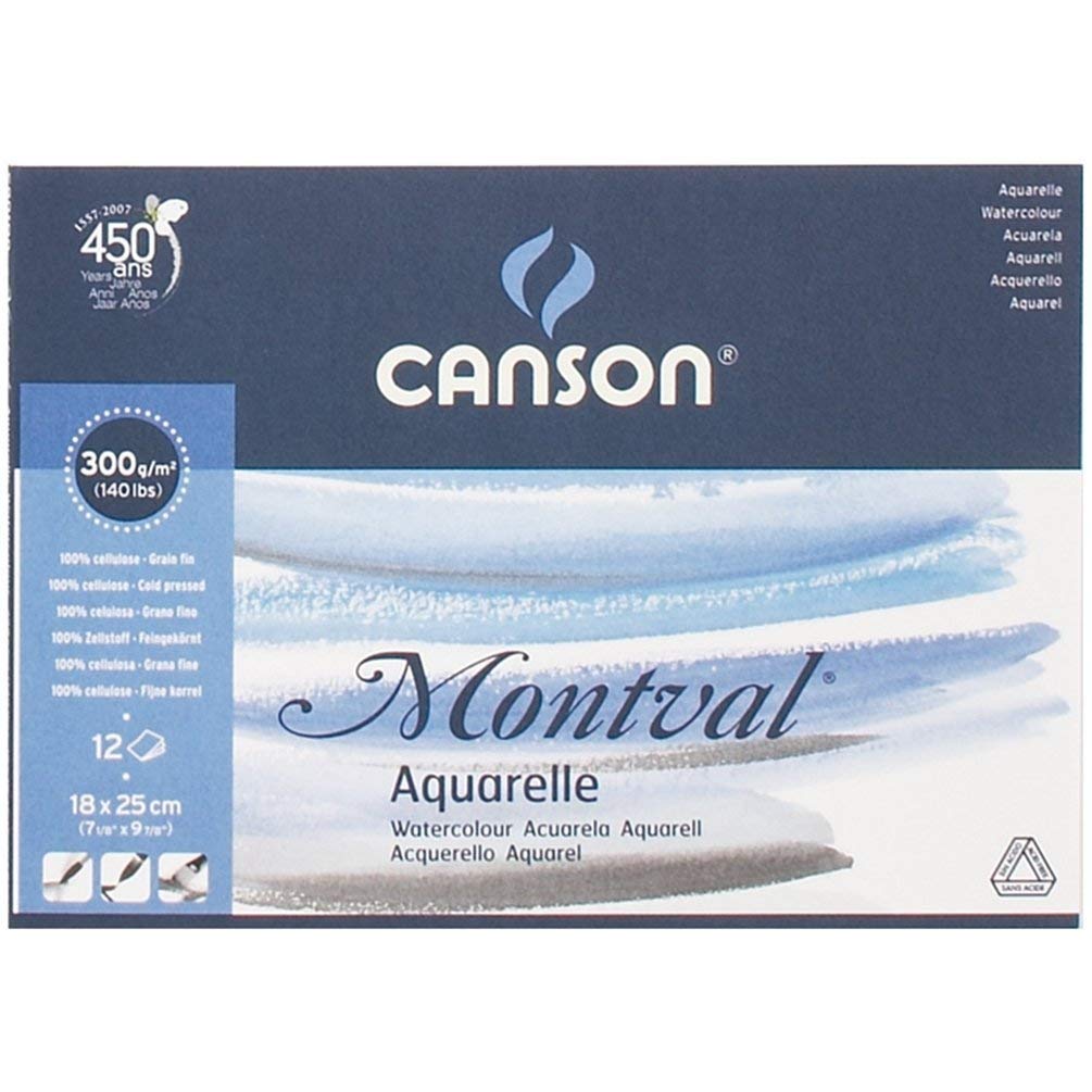 Canson Montval Podkładki 1SG CP 300 g 18 x 25 cm