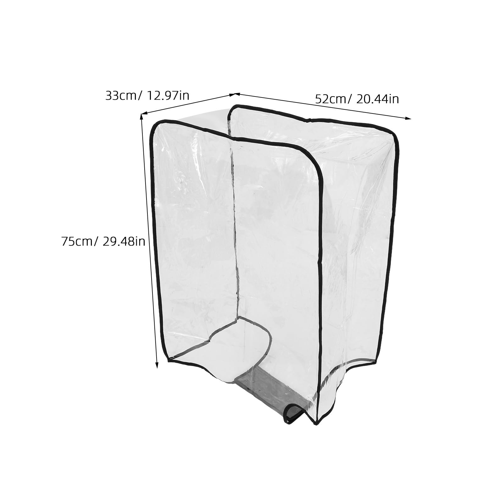 2 Fundas para Maletas: Funda Protectora Impermeable para Equipaje con protección de plástico Transparente y a Prueba de arañazos para Maletas con Ruedas de 30 Pulgadas para Viajes.