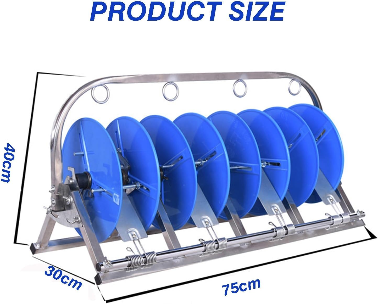 Portable Cable Rack - 4-Axis Reel Dispenser for Automotive Wiring Harness Storage, Multi-Axis Wire/Cable Organizer for Electrical Industry & Retail Use