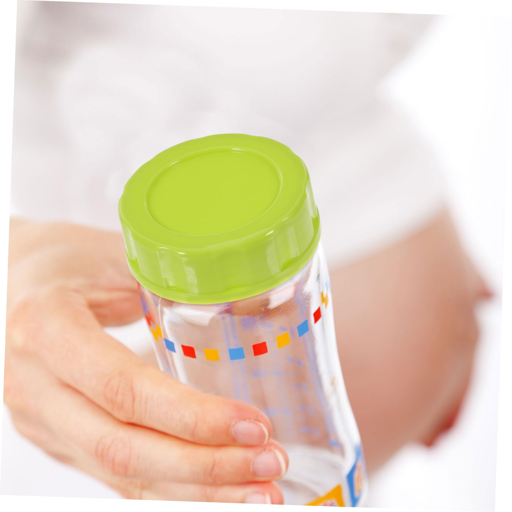 Amazon.co.jp: DECHOUS 8個再利用可能なガラス製牛乳瓶用交換キャップ