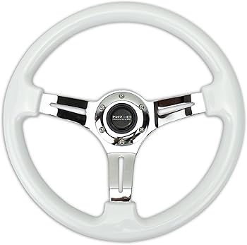 Amazon | MOTOFUTURE 35Φ 35cm ステアリング ハンドル 白 ホワイト Amazon | MOTOFUTURE 35Φ 35cm ステアリング ハンドル 白 ホワイト