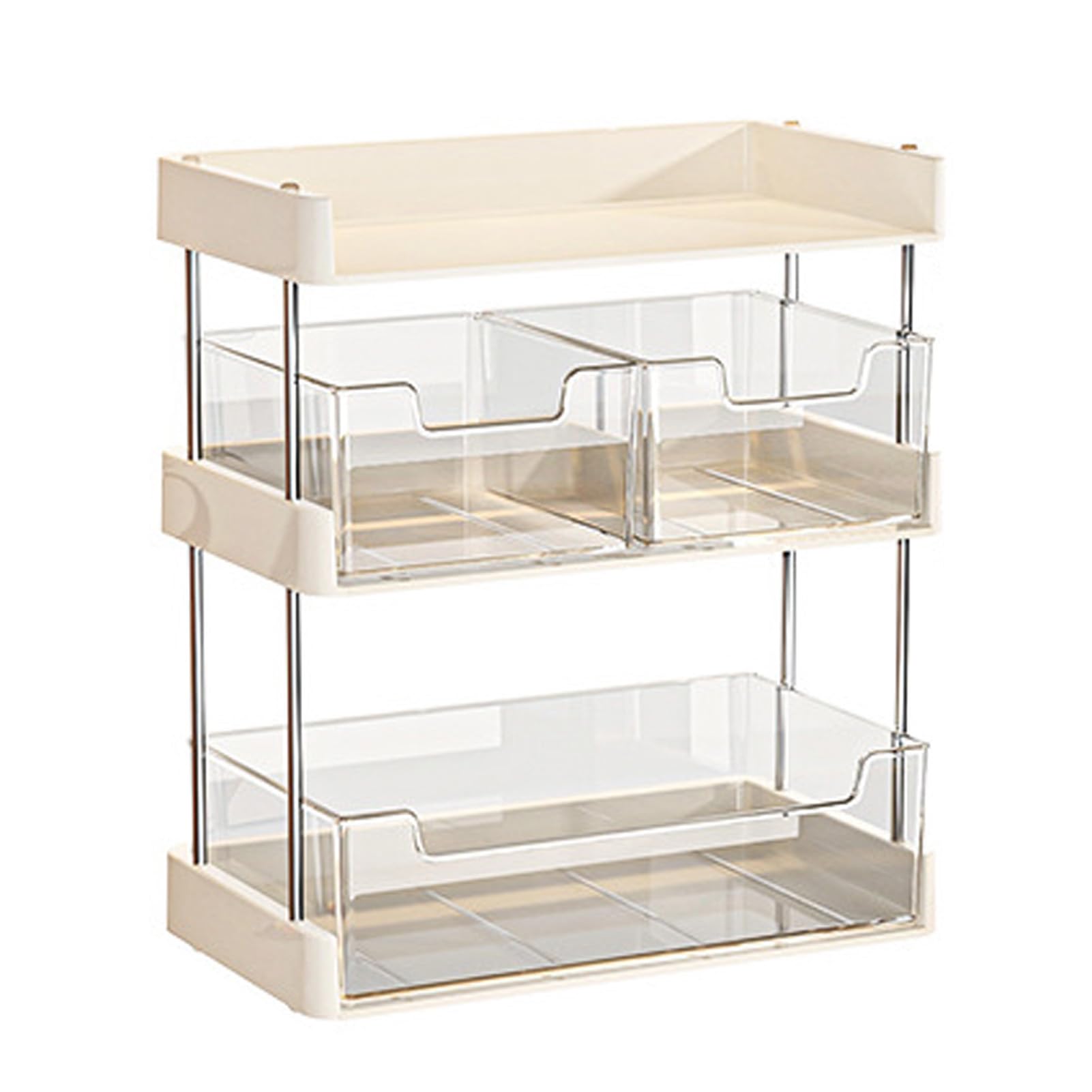 Make-up-Organizer mit Viel Stauraum (Weiß)