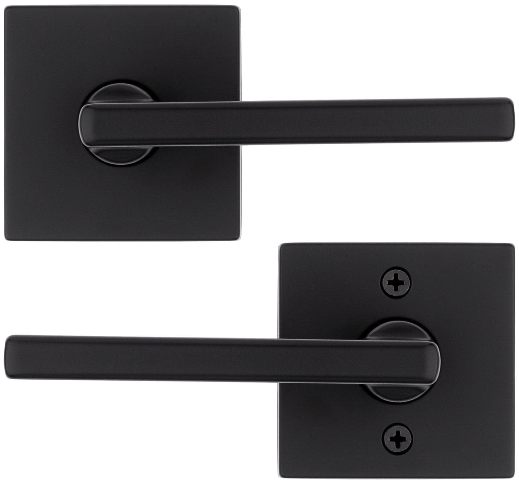 Kwikset 720HFLSQT-26D Halifax Lever with Square Rose Passage Door