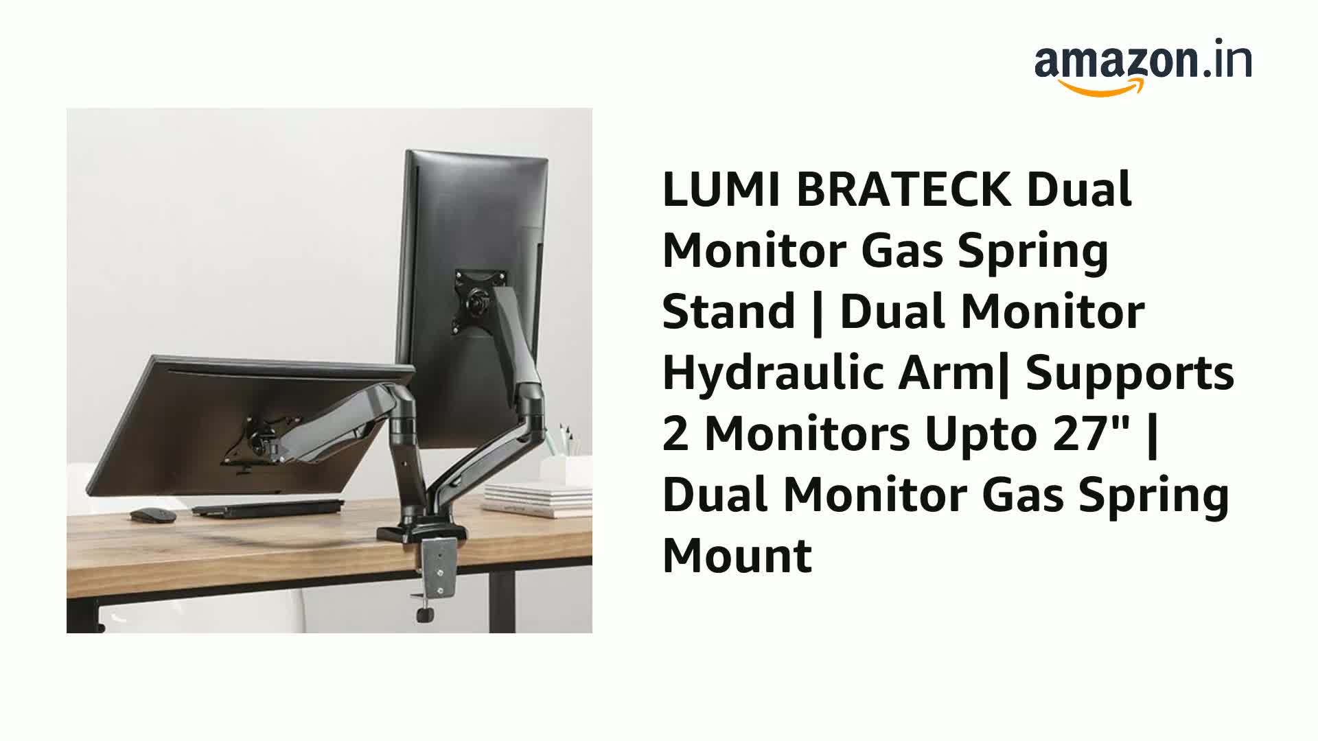 Buy Lumi JIN Office Dual Monitor Gas 
