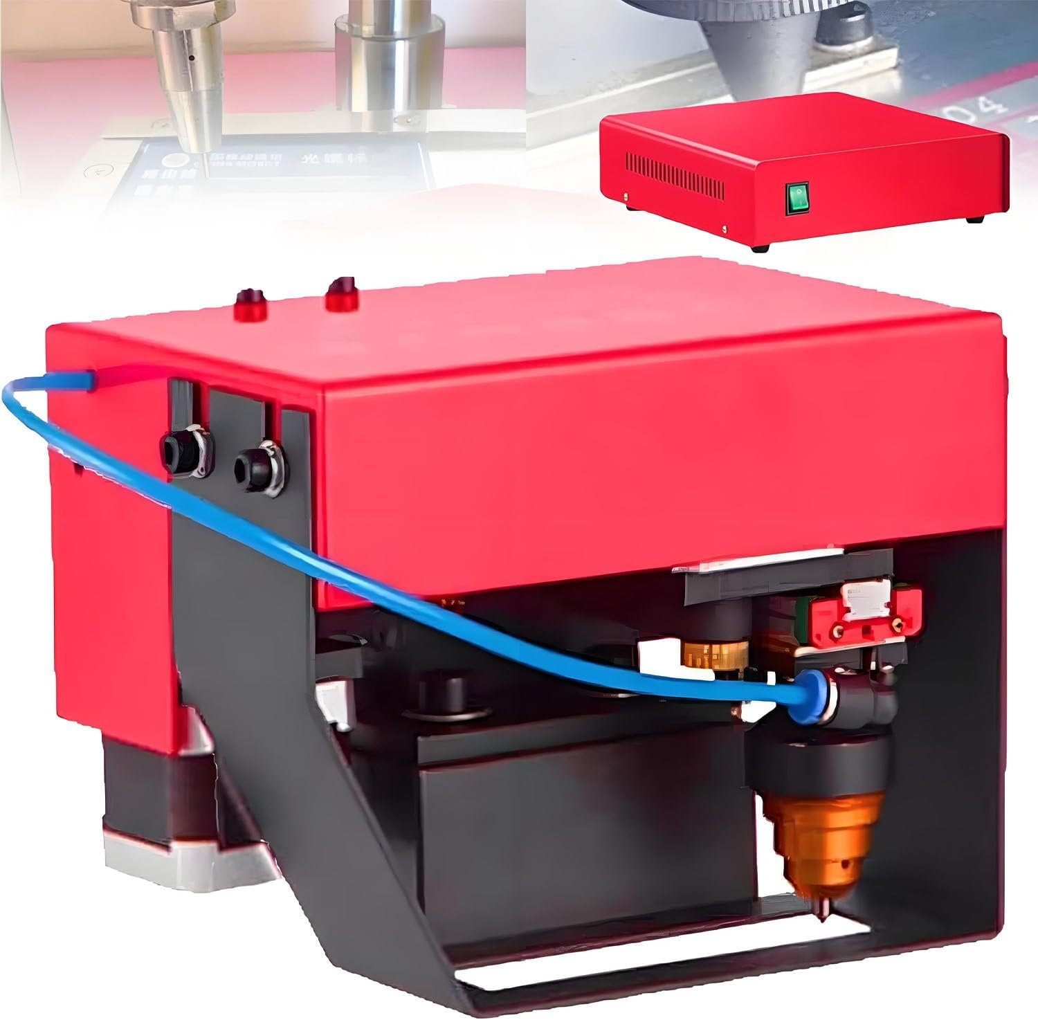 Portable Pneumatic Dot Peen Marking Machine - Handheld Digital Engraving Tool for Letters, Serial Numbers, VIN, C Number, Type F - High Precision Metal Marking Solution