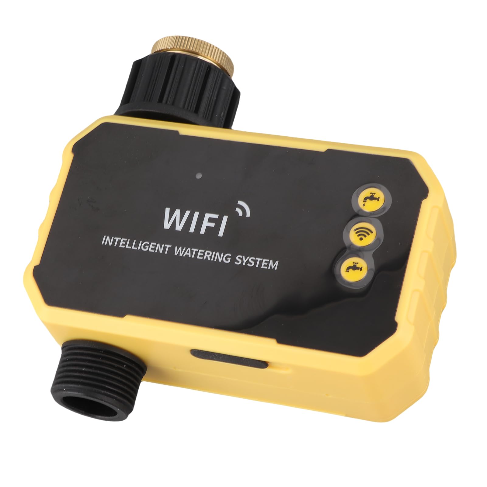 Zegar Zraszacza Słonecznego, Zegar Solarny Sterowany Przez Wi-Fi, z Czujnikiem Deszczu z ładowaniem Typu C, Filtr Przeciwpyłowy, Idealny do Willi, Balkonów, Dachów, Nawadniania Ogrodu