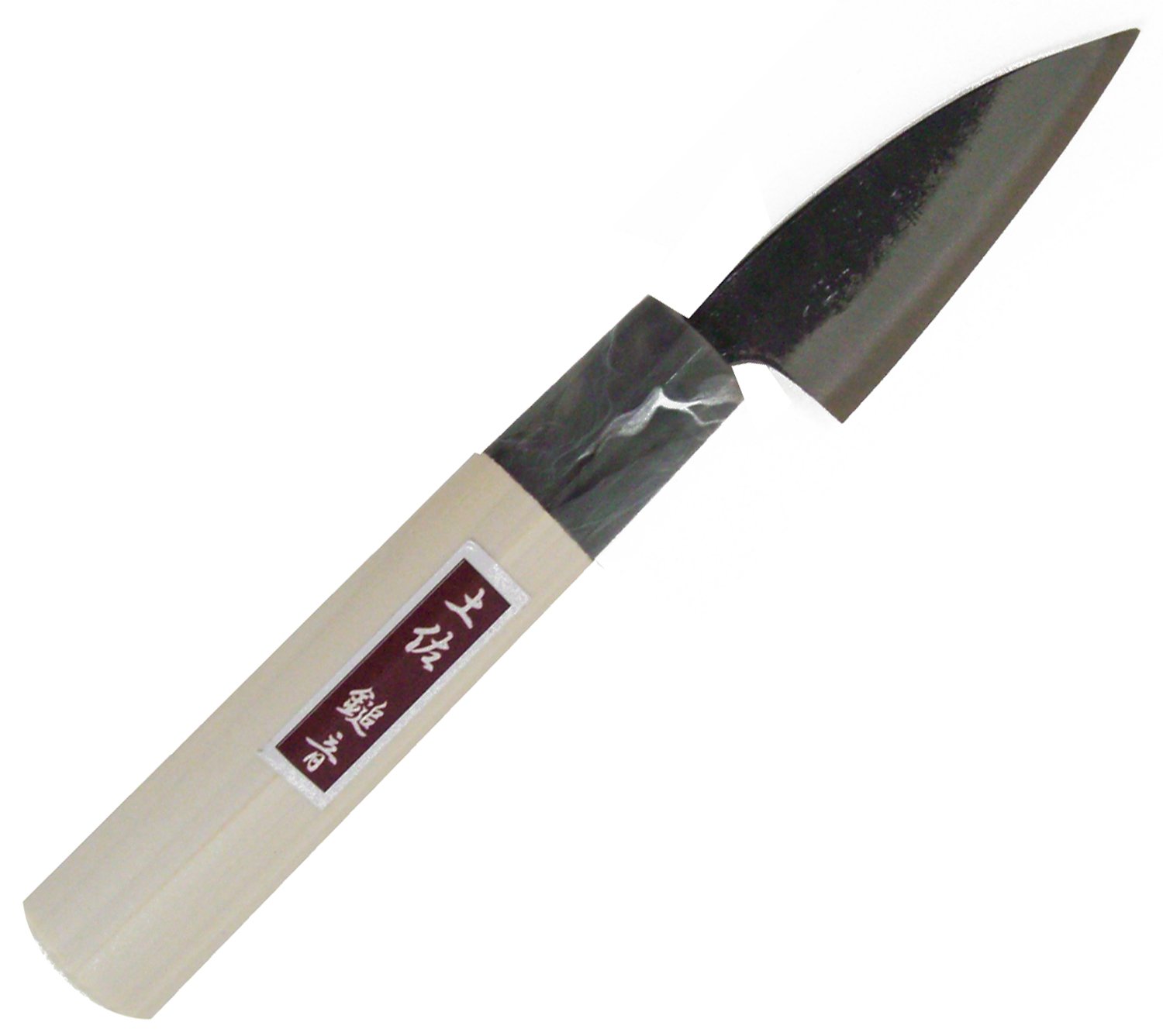 Amazon｜土佐刃物流通センター 土佐刃物 包丁 黒打ち 小 柳刃包丁 青鋼