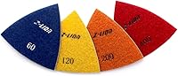 Vista 2 de Z-Lion Almohadillas de lijado triangulares de diamante para herramientas oscilantes (4 unidslote)
