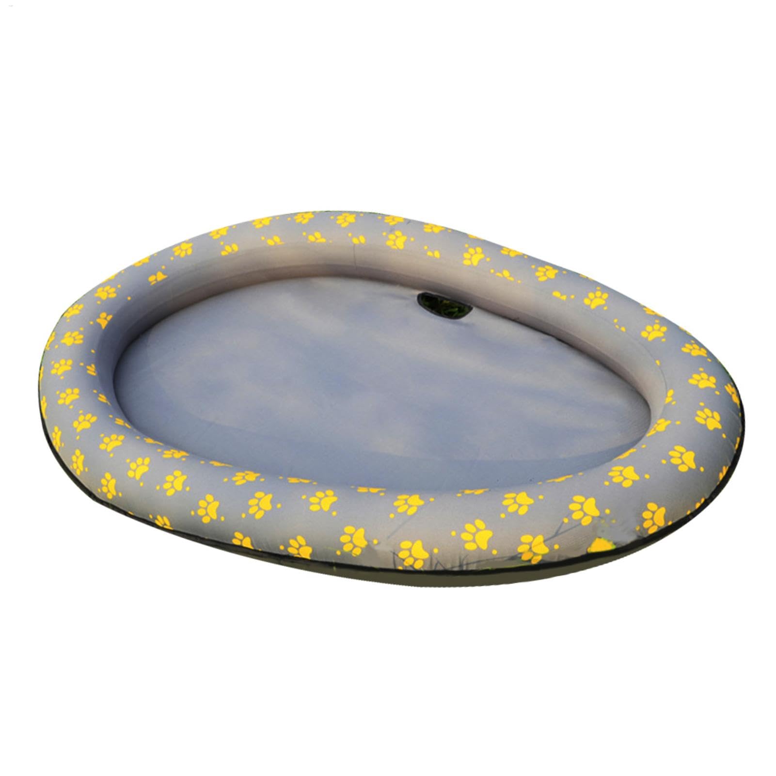 Zattera galleggiante per animali domestici | cane gonfiabile letto galleggiante in fila per piscina, galleggiante piscina galleggiante letto di linea galleggiante giocattolo spiaggia gonfiabile per