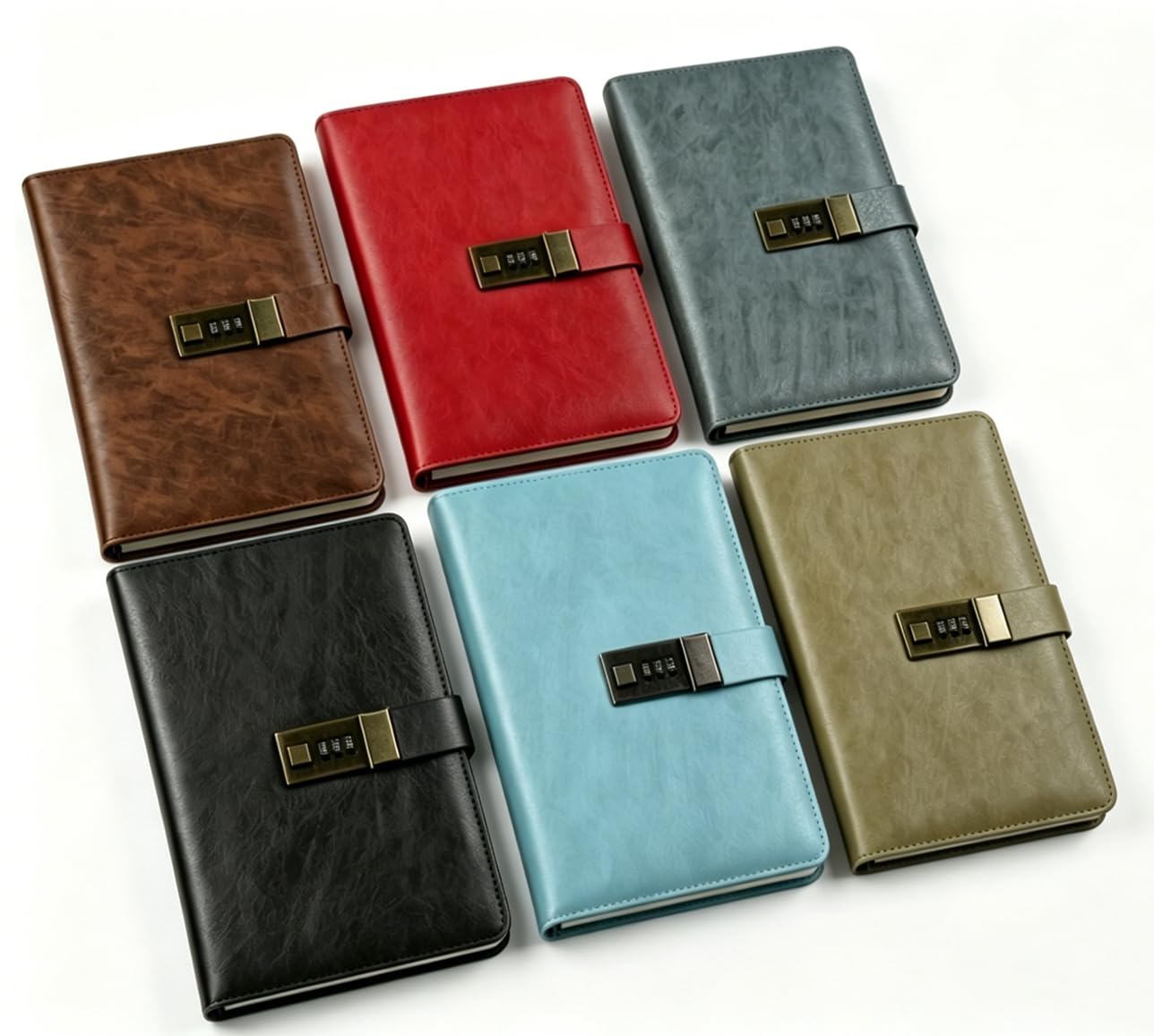 Journal Intime Vintage A5 avec Serrure à Code : Le Cadeau Idéal et Utile
