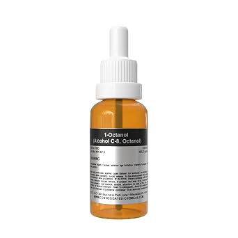 1-Octanol (Alcohol C-8) - Frgrance/Aroma Compound | Dropper Included - 30mL (1 Fl Oz)
