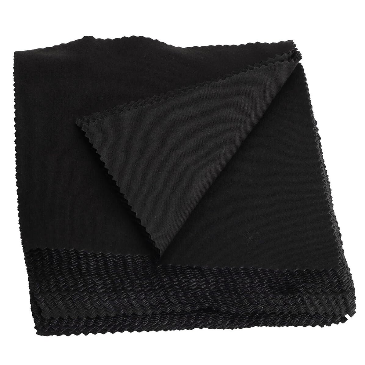 100 pezzi Panni per Pulizia Schermi e Lenti in Microfibra Neri da Riutilizzabili Morbidi senza Pelucchi per Occhiali Smartphone e Superfici Delicate