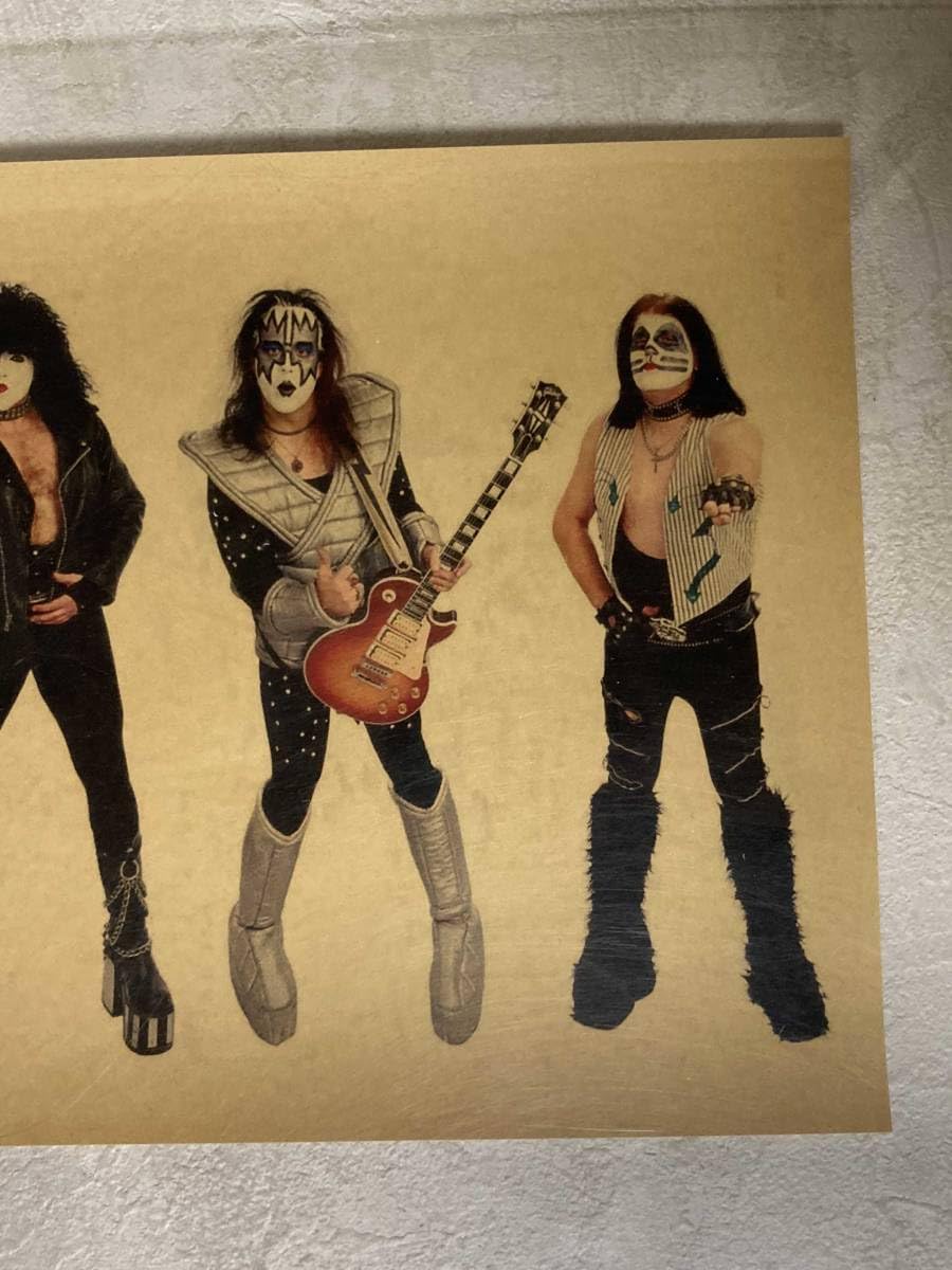貴重KISS直筆サイン　プロモーショングッズ　　　ポール・ジーン Amazon.co.jp: KISS/キッス ジーン シモンズ/ポール スタンレー レトロ