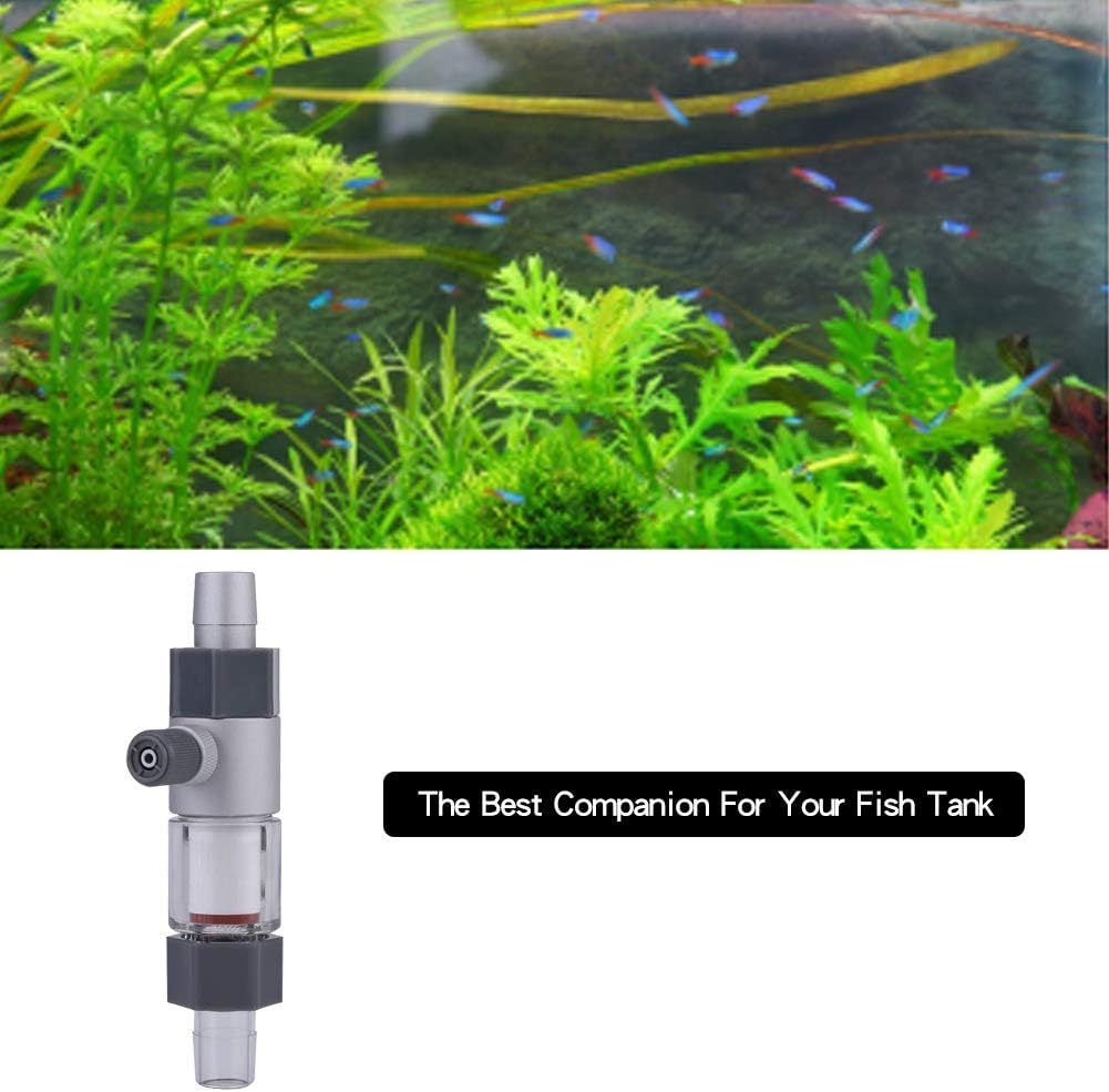 X3894 CO2 Reactor Aquarium Atomiser Bubble Counter for Fish Aquarium Plants Accessory (12/16mm)