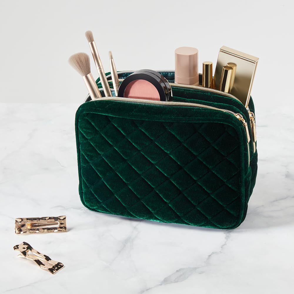 beis makeup travel bag BIS 'The Cosmetic Case' in Beige