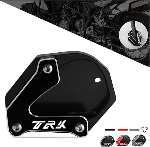 Miniatura 3 de Motorcycle Kickstand Extension Pad for Benelli TRK502 TRK 502X TRK 502 2020-2023 Motorcycle Kickstand Foot Side Stand Extension Pad Support Plate