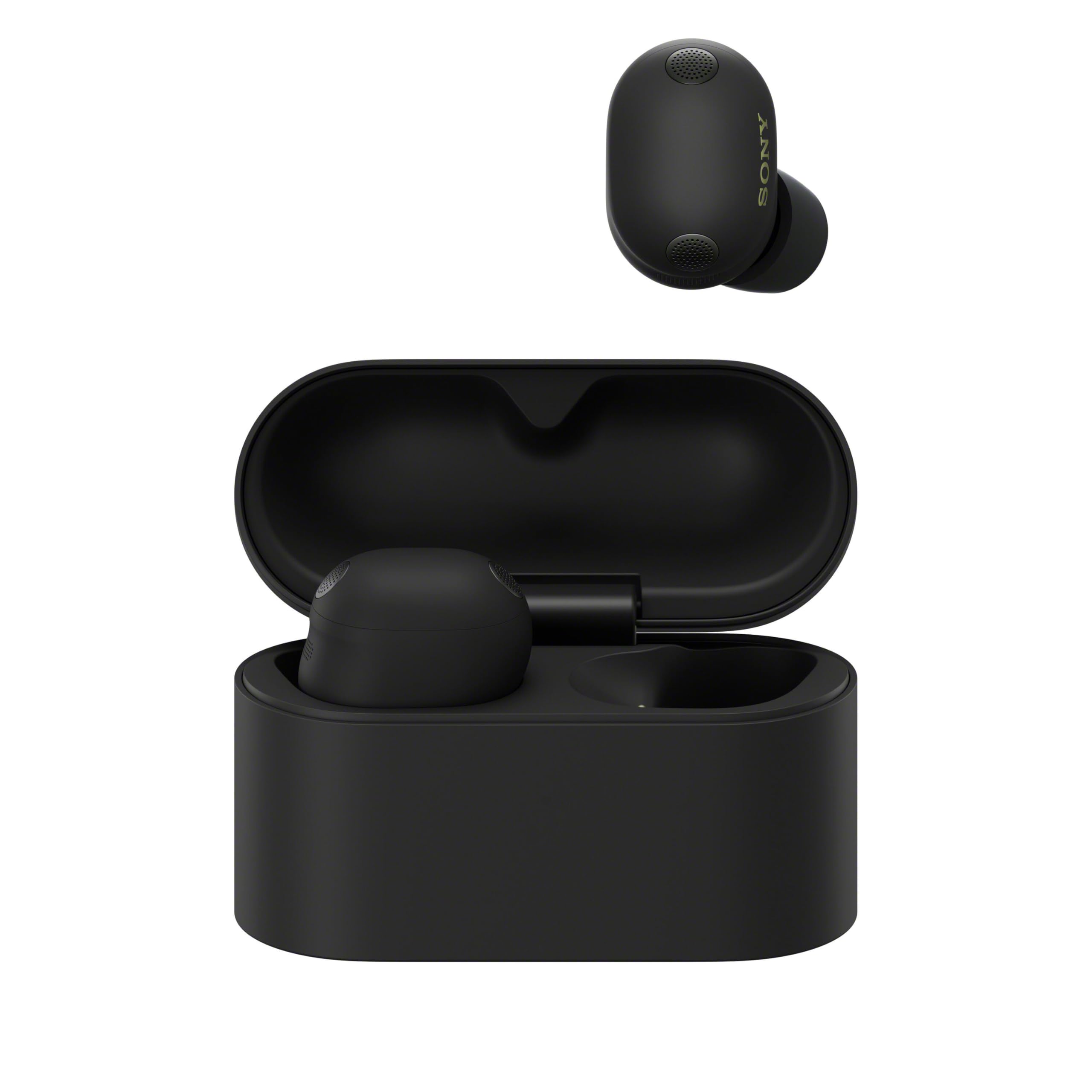 Sony WF-1000XM6 Auriculares inalámbricos con Noise Cancelling, Bluetooth, Auriculares in-Ear, Sonido de Alta resolución, Llamadas nítidas, Ecualizador de 10 Bandas, 24 Horas de batería, IPX4, Negro
