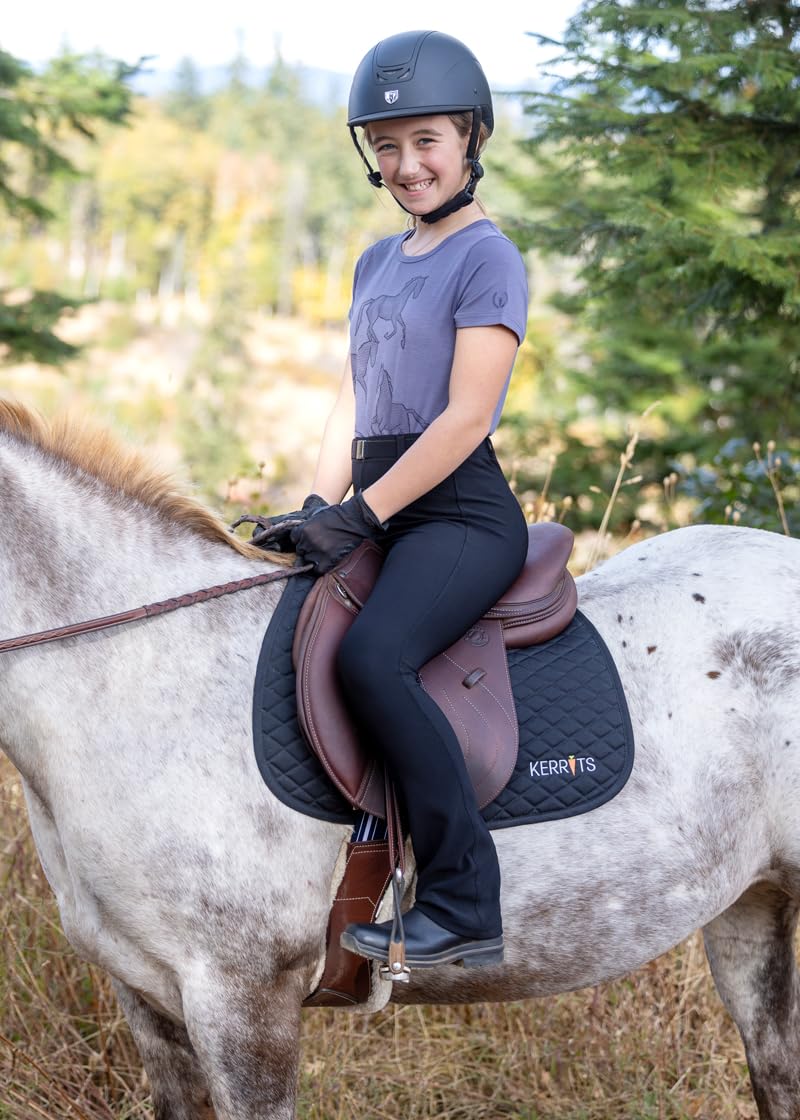 Kerrits Kids Microcord Bootcut Black Size: Medium