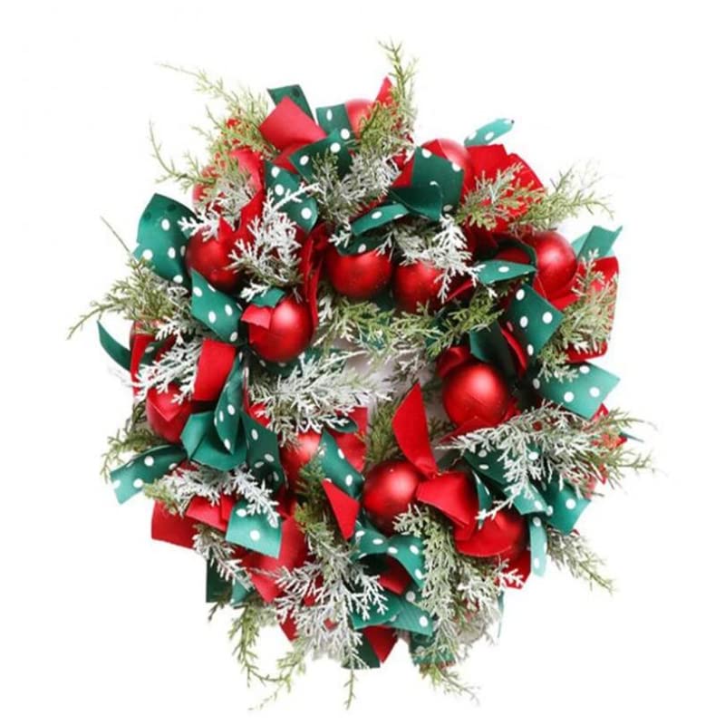 35cm Guirnalda De Navidad Puerta De Navidad Guirnaldas Adornos Decoraciones Hogar Colgando Navidad Feliz Año Nuevo Regalo-B,35cm