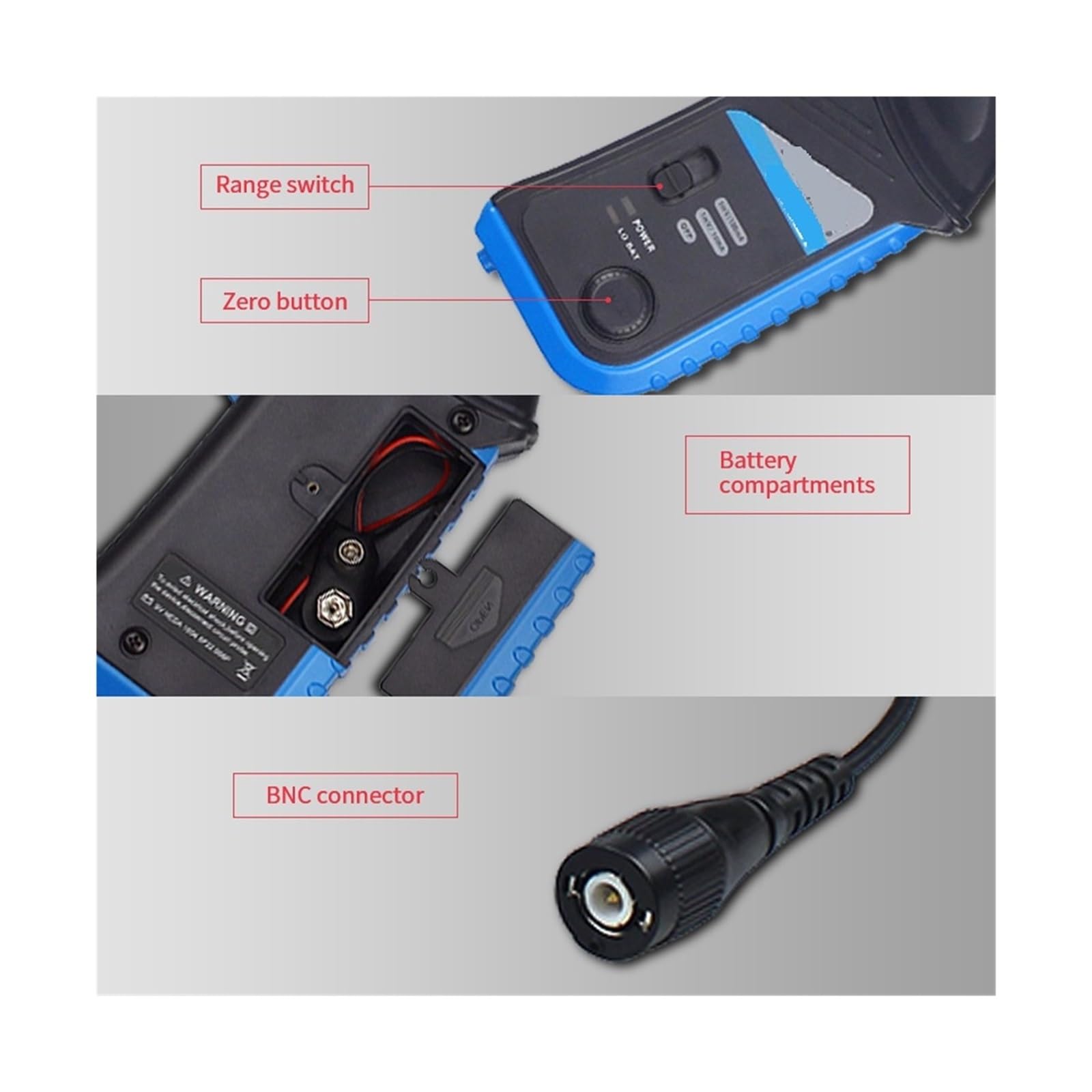 Oscyloskop CC65 CC650 AC/DC miernik cęgowy miernik multimetru sonda 20KHz 400Hz pasmo 1mv/10ma ​​65A/650A(CC-650)