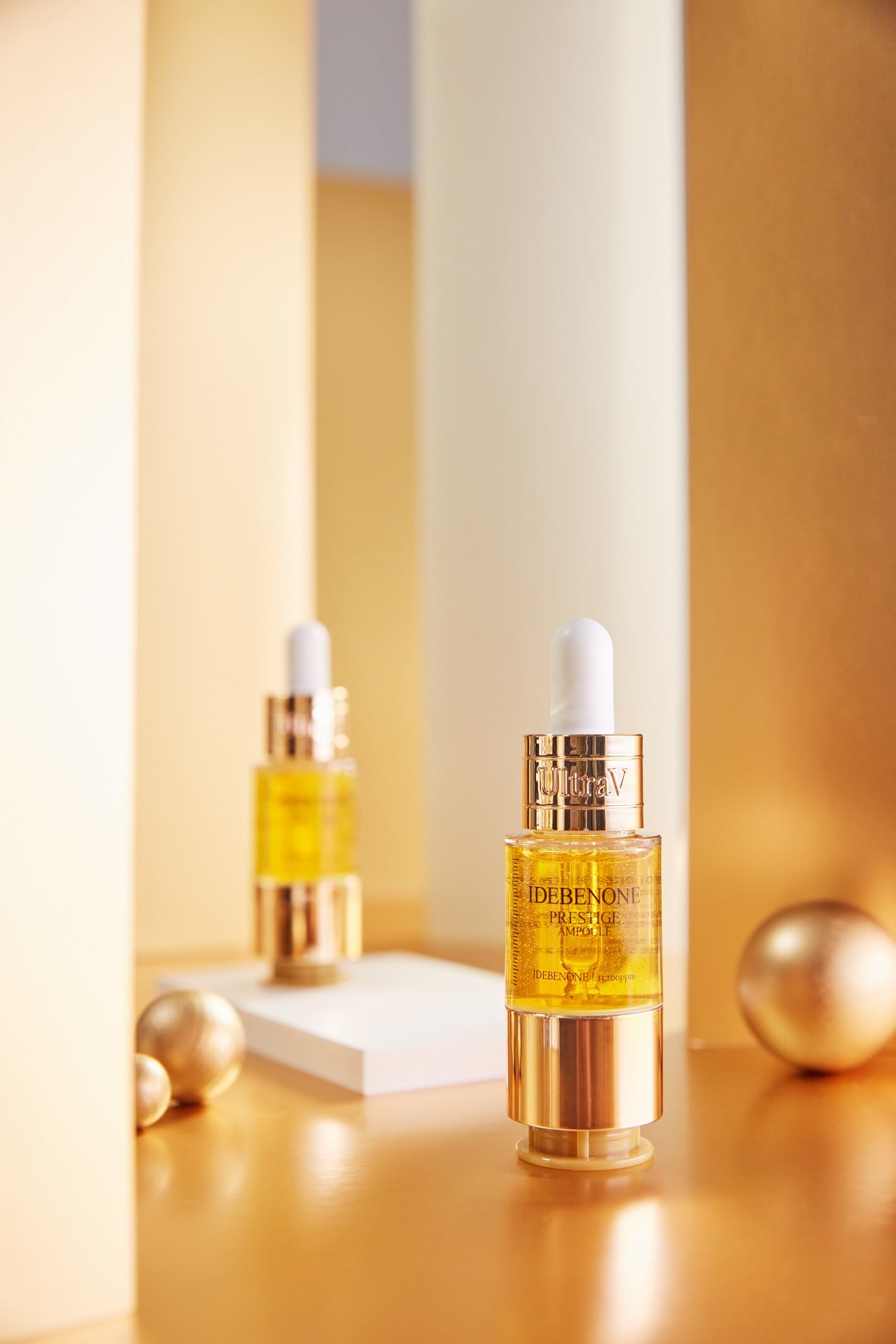UltraV IDEBENONE PRESTIGE AMPOULE 4本 Amazon.com: Ultra V Prestige Ampoule, 4 Vials Set, Anti-Aging