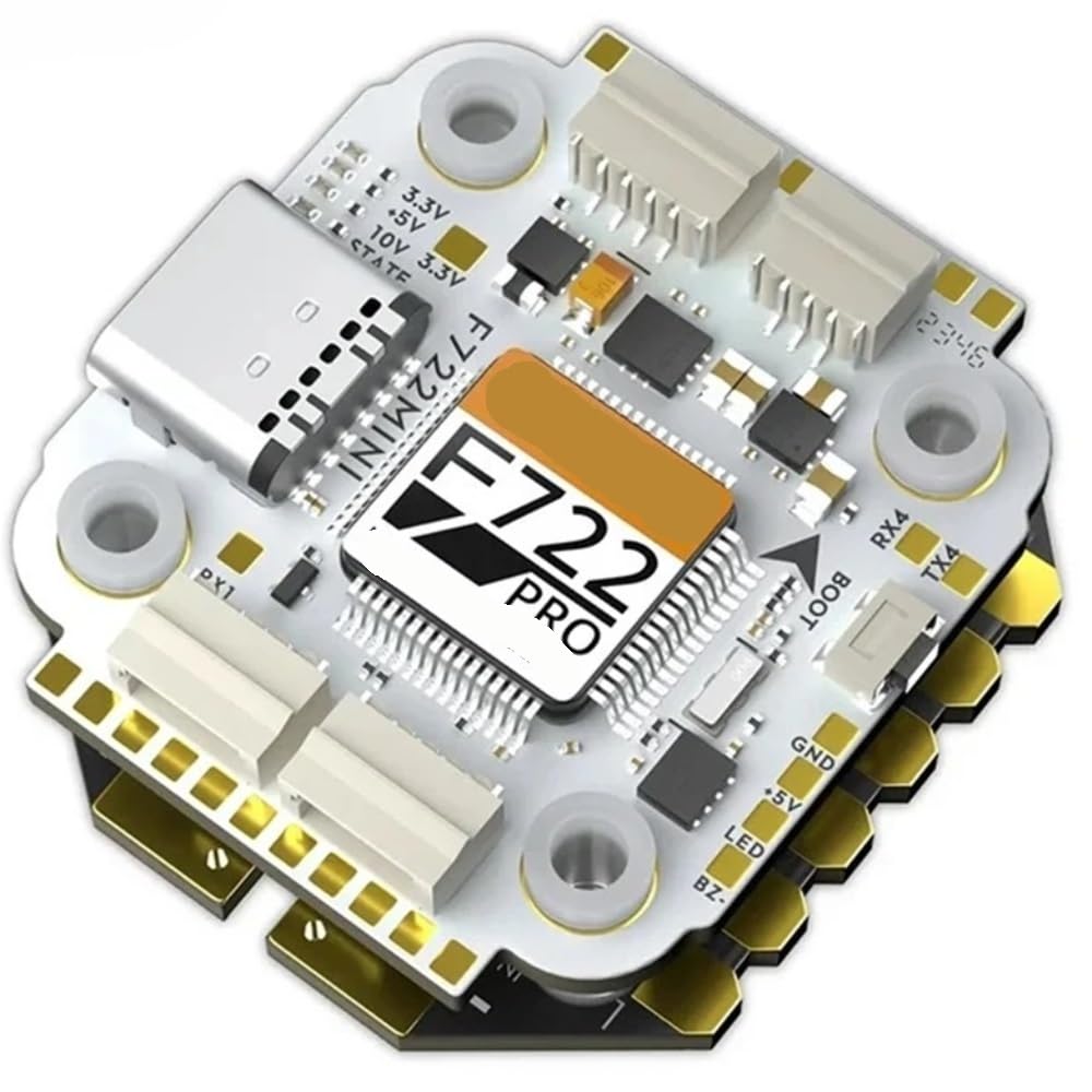 Composant F722 Pro V2 45A avec architecture 32Bit 128K pour une intégration O4 Pro stable