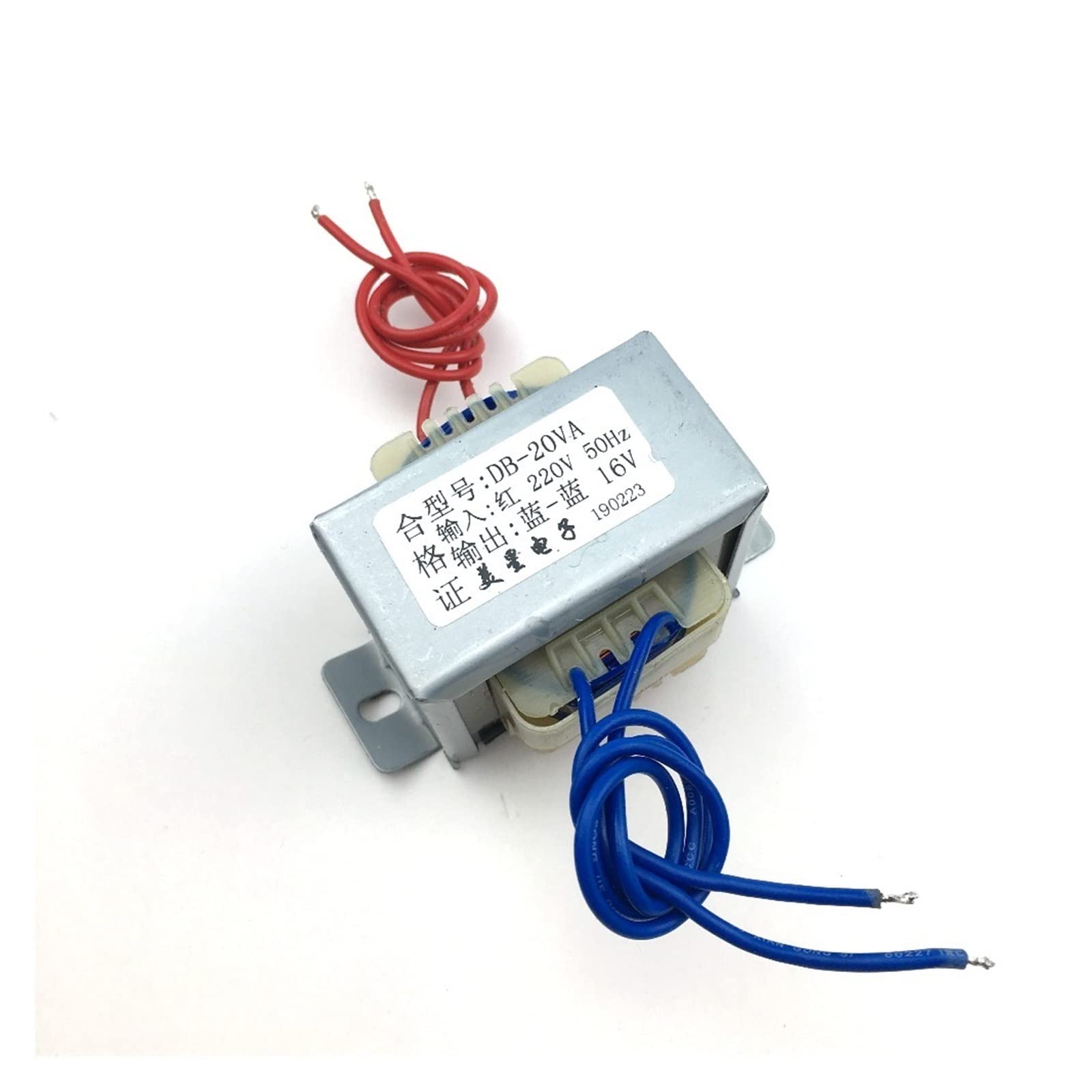 Transformateur 220V à AC16V EI57 idéal pour carillon et domotique