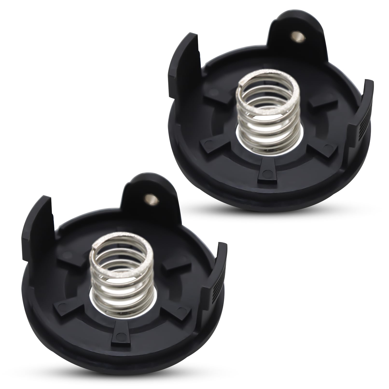 Mtanlo 196146-9 195858-1 Spool Cover, Cutting Spool Cover Edging for Makita 18V DUR181 DUR181Z DUR181RF(2 Coil Caps)