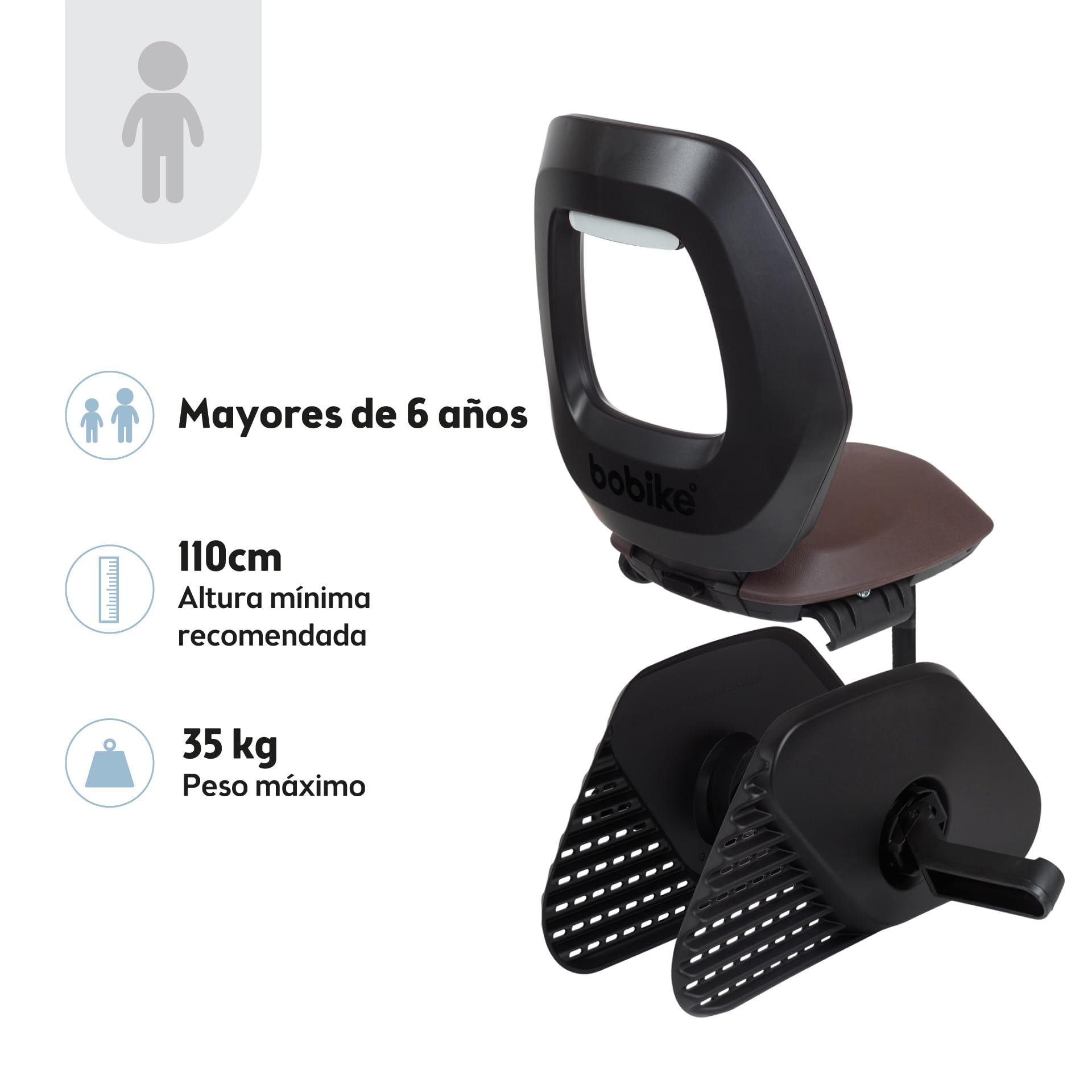 Bobike One Junior - Silla Trasera Unisex-Baby
