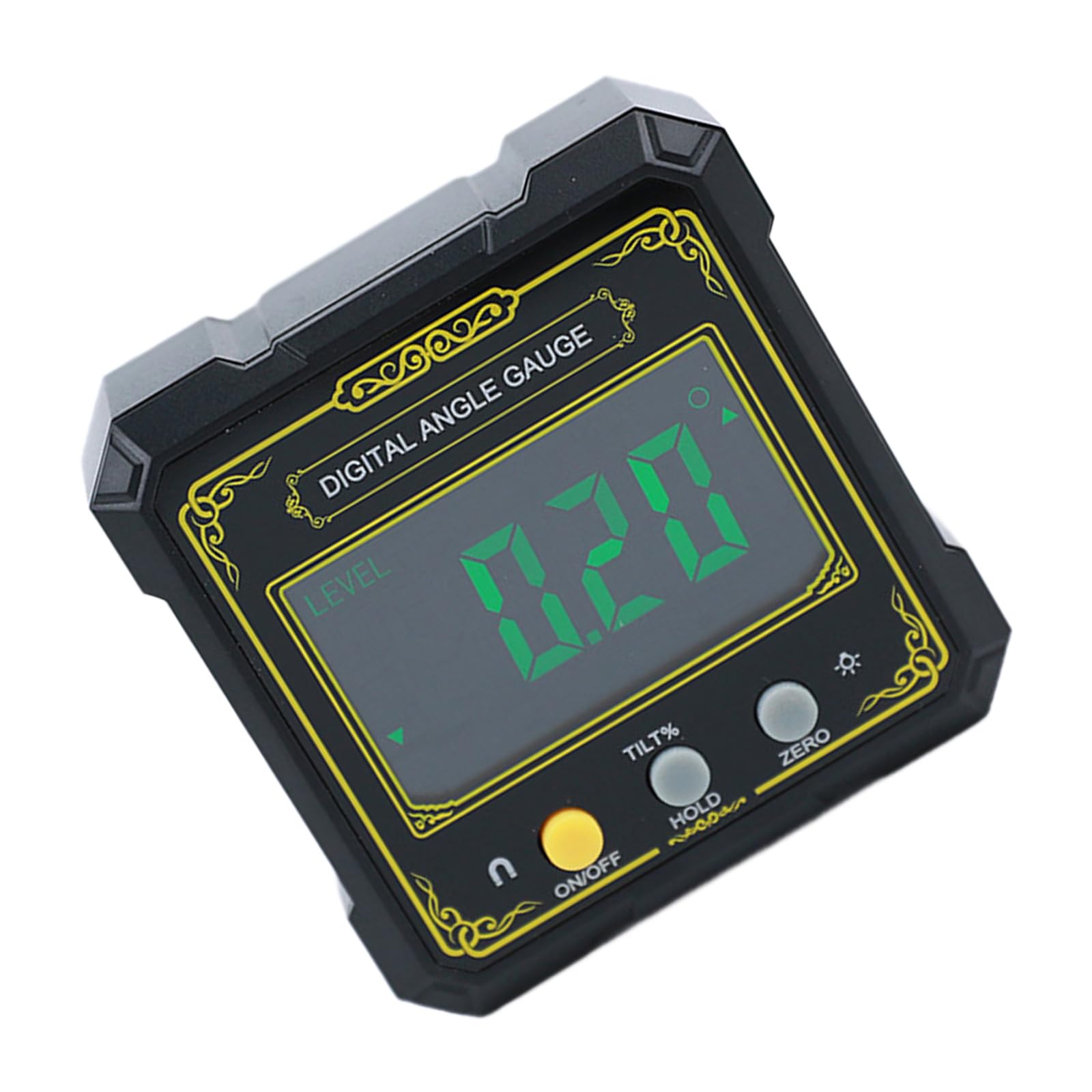 Buxuaaaa Multipurpose Angled Measurement Tool Base Large Screen Inclinometer For Masonry Welding Home Renovations Tasks Lcd Digital Bevel Gauge For Woodworking
