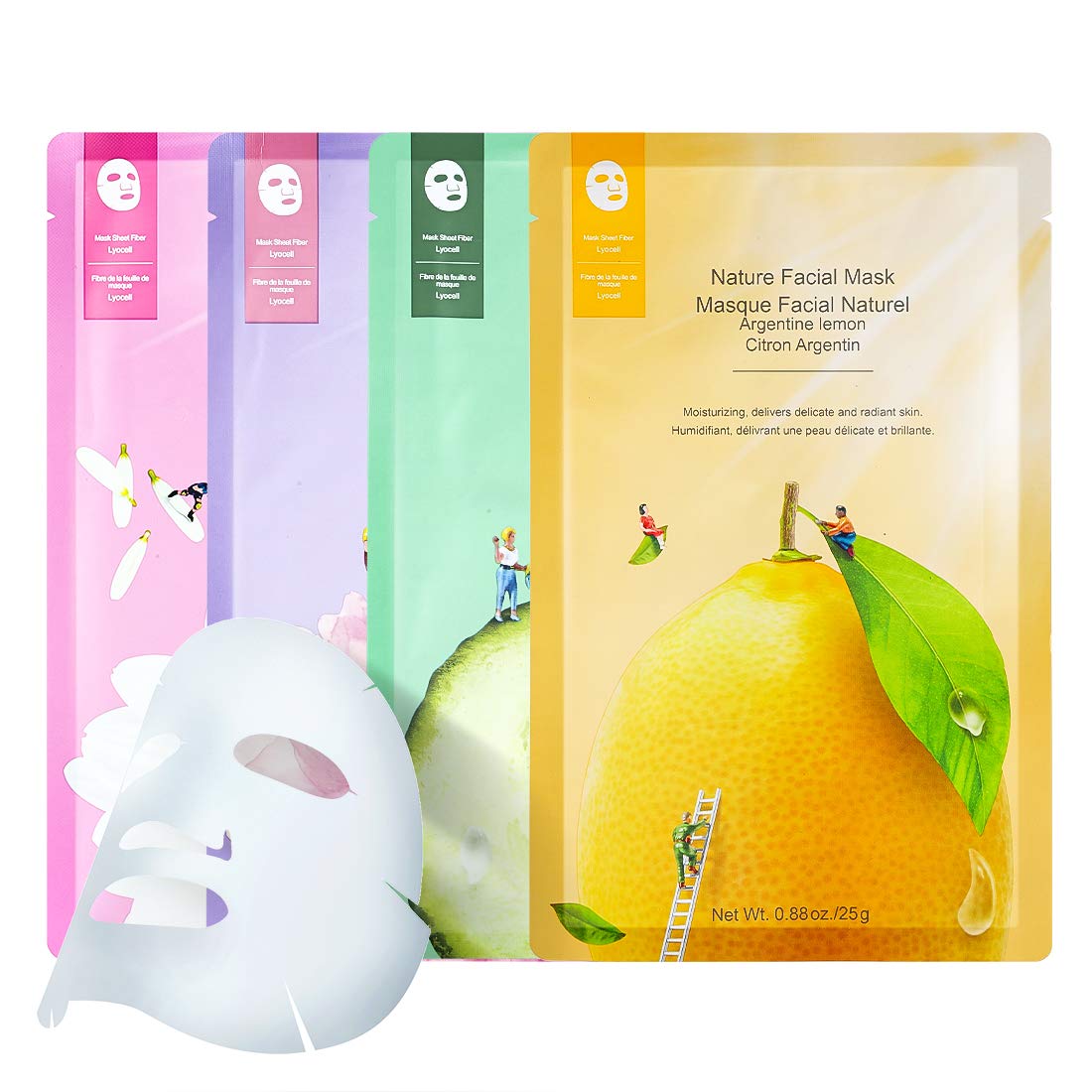 Buy MINISO Facial Sheet Masks Nature Hydrating Face Mask Online at Low