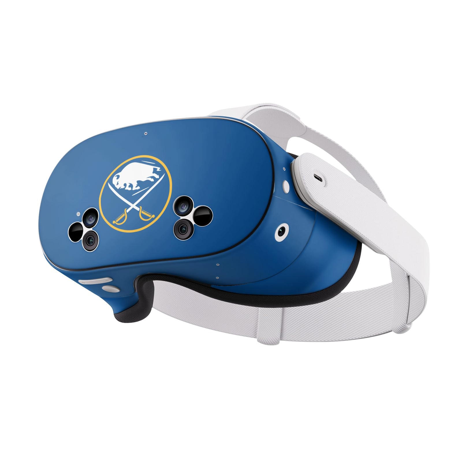 Skin Vinyle Sabres Buffalo Meta Quest 3S Finition Précision Head Case - 7