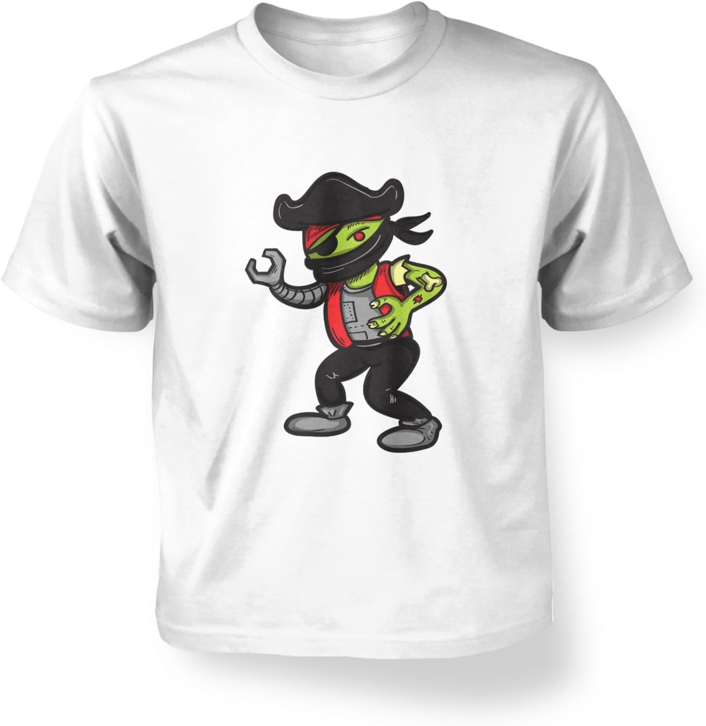 Zombie Robot Pirate Ninja Kids T-Shirt