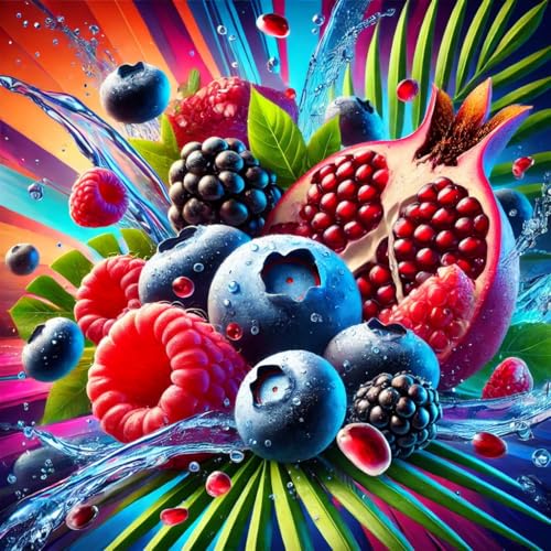 Myrtille framboise grenade arôme concentré Sasami 100ml pour e-liquide DIY - 3