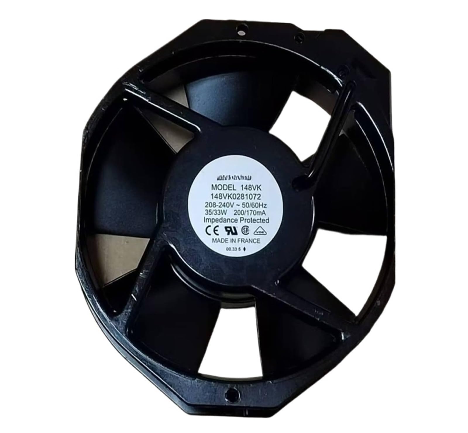 VSPPJYFG 148VK0281072/VK0281083 208-240V 35/33W Cooling Fan 17238