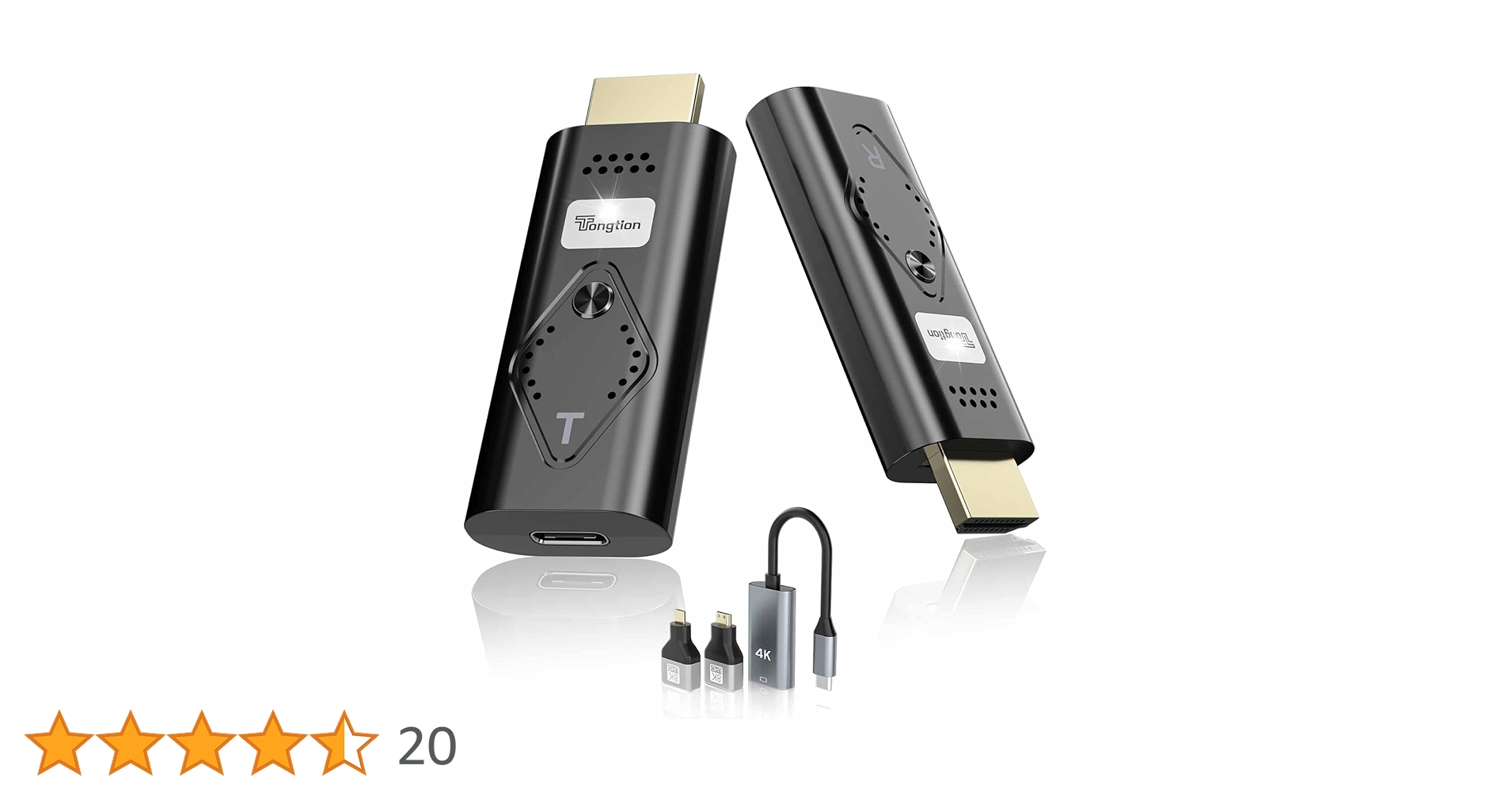 Amazon | ワイヤレスHDMI送受信機セット、30m無線伝送、日本技適