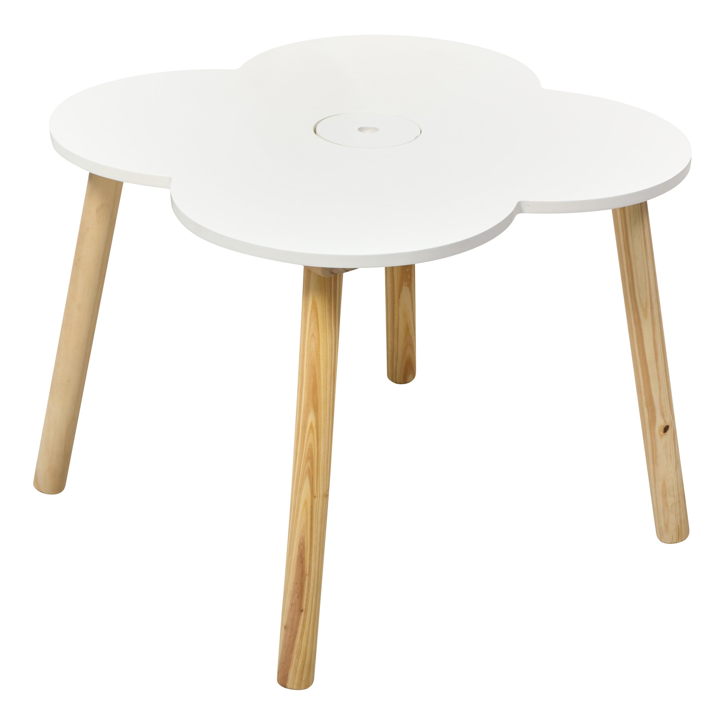 Atmosphera - Table Enfant Ally Blanche 51x51x40cm