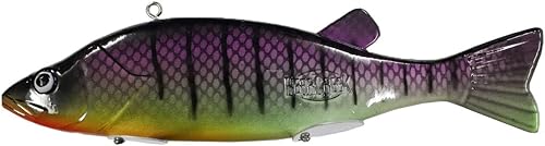 K&E Tackle Bear Creek - Señuelo de lanza - Perca de 8 pulgadas - S101