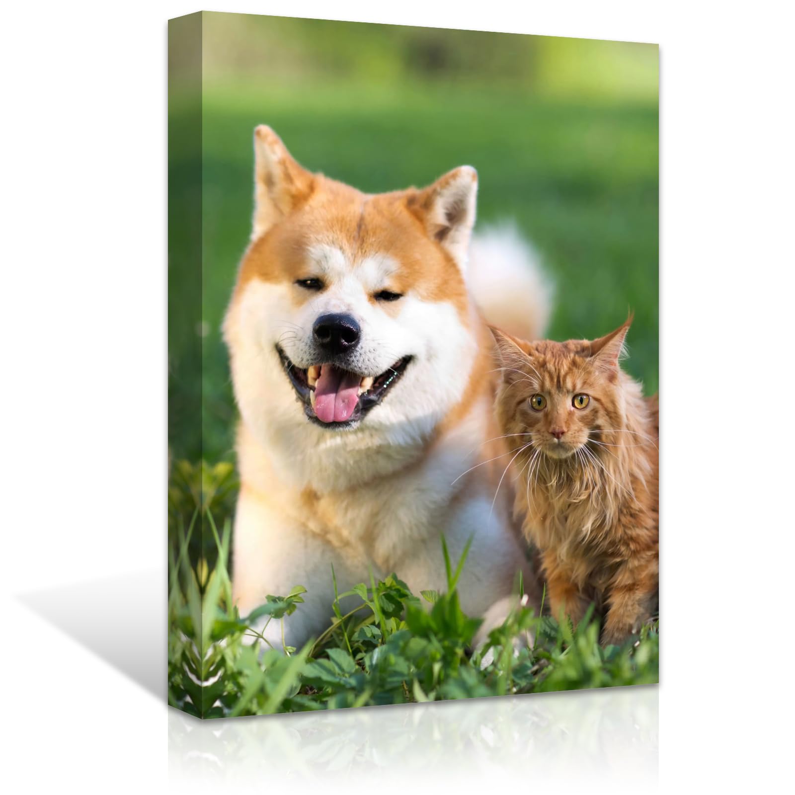 Personalized Custom Canvas Photo Prints 12x16in Custom Canvas Print With Your Photo Home Decor, Gifts & Keepsakes, Big size, Horizontal Bathroom Wall Art Framed Canvas