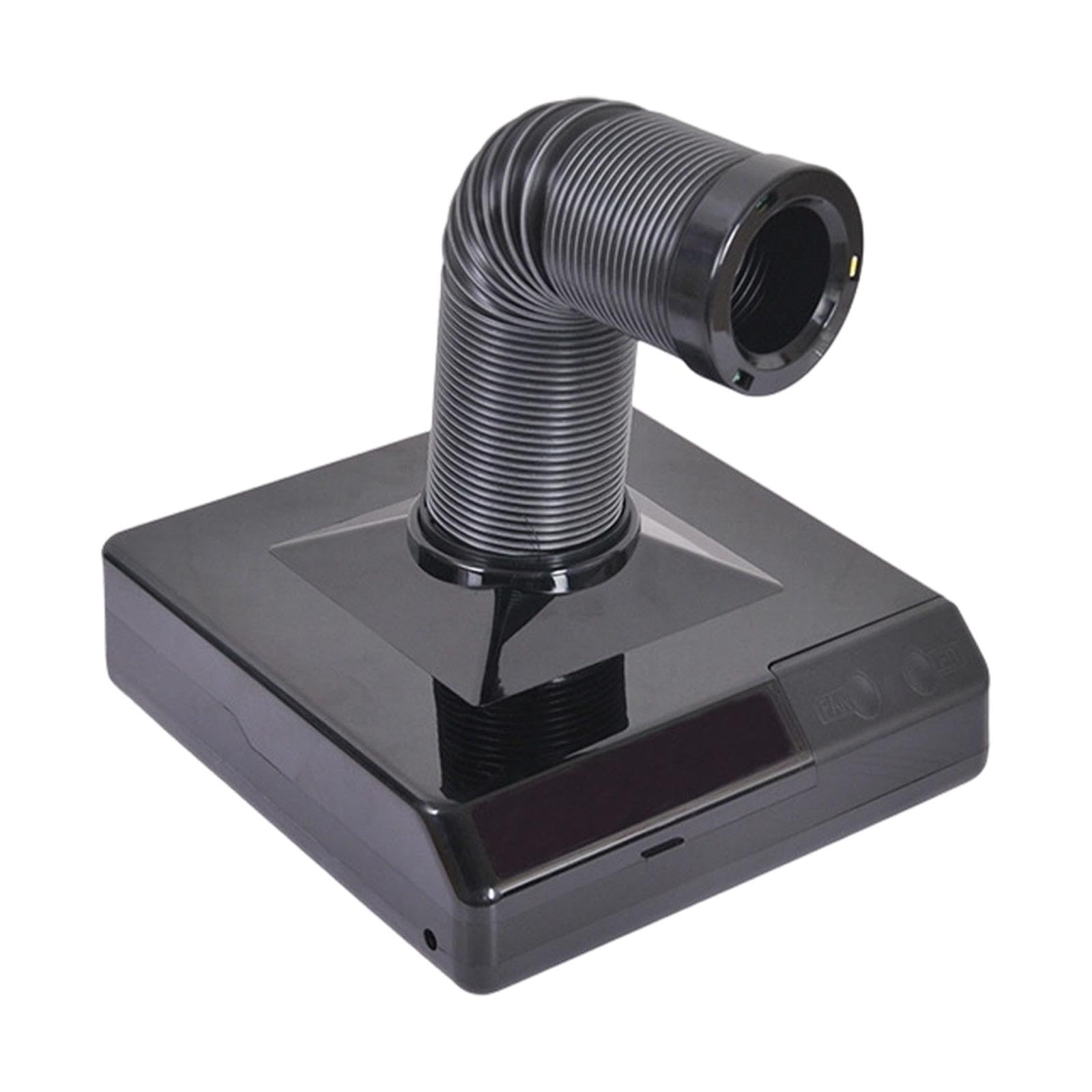 Aspiradora de mesa con tubo retráctil y giratoria, ideal para de trabajo.
